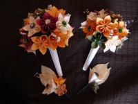 Buchet flori Origami